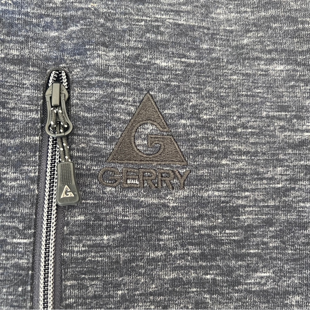 Gerry Full Zip Jacket Men’s Size Medium Blue Gray Outdoor Sports - Picture 3 of 8